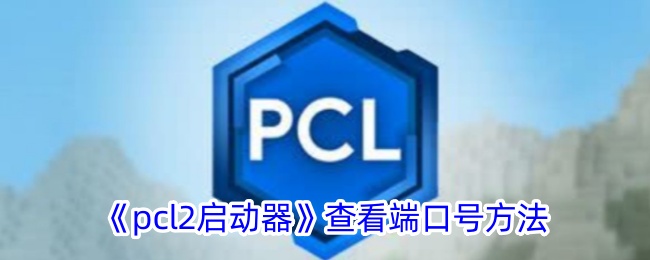 如何查看PCL启动器的端口号